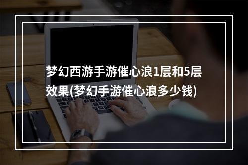 梦幻西游手游催心浪1层和5层效果(梦幻手游催心浪多少钱)