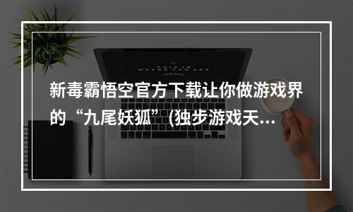 新毒霸悟空官方下载让你做游戏界的“九尾妖狐”(独步游戏天下，新毒霸软件登基成王！)