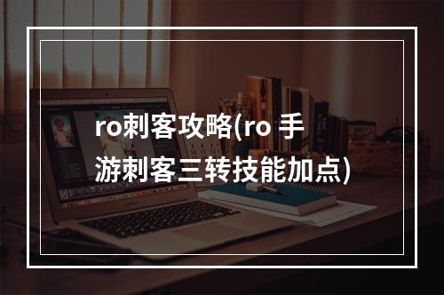 ro刺客攻略(ro 手游刺客三转技能加点)