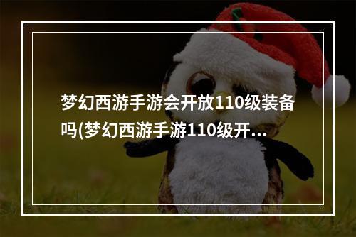 梦幻西游手游会开放110级装备吗(梦幻西游手游110级开放)