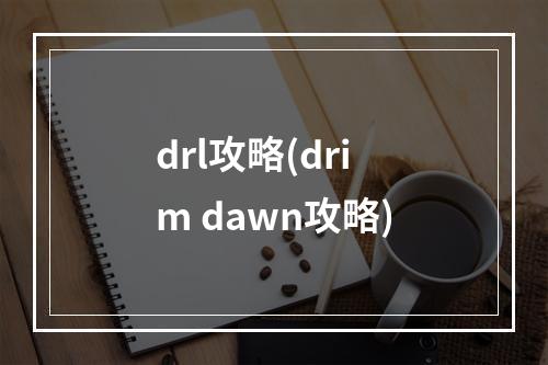 drl攻略(drim dawn攻略)