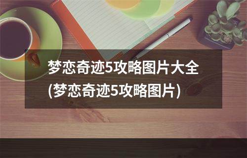 梦恋奇迹5攻略图片大全(梦恋奇迹5攻略图片)