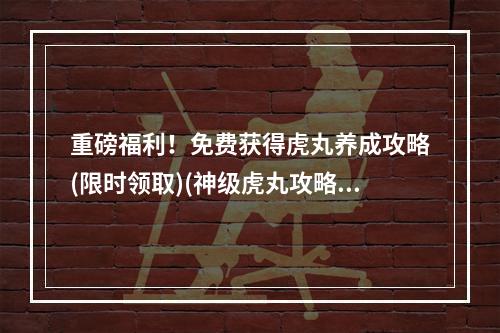 重磅福利！免费获得虎丸养成攻略(限时领取)(神级虎丸攻略大揭秘！高手分享打造最强战斗力方法)