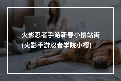 火影忍者手游新春小樱站街(火影手游忍者学院小樱)