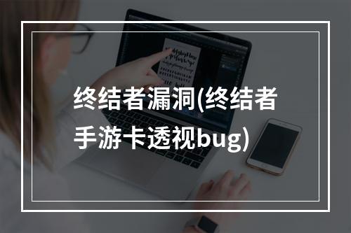 终结者漏洞(终结者手游卡透视bug)