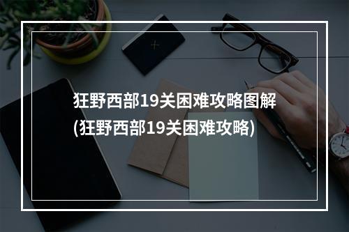 狂野西部19关困难攻略图解(狂野西部19关困难攻略)