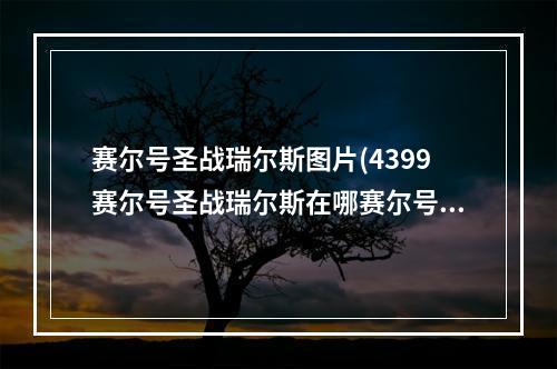 赛尔号圣战瑞尔斯图片(4399赛尔号圣战瑞尔斯在哪赛尔号圣战瑞尔斯怎么抓)