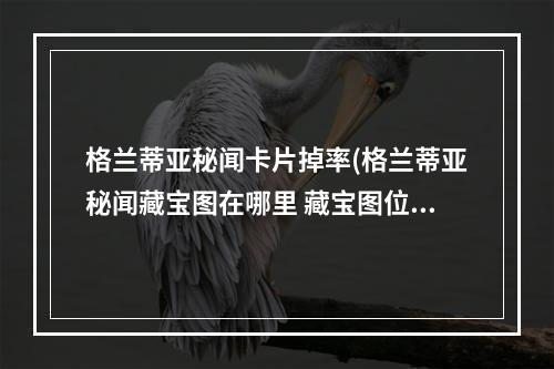 格兰蒂亚秘闻卡片掉率(格兰蒂亚秘闻藏宝图在哪里 藏宝图位置解析)