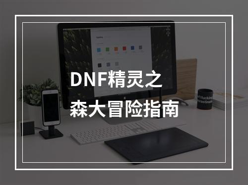 DNF精灵之森大冒险指南