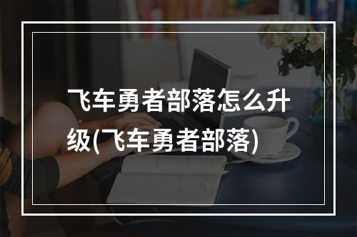 飞车勇者部落怎么升级(飞车勇者部落)