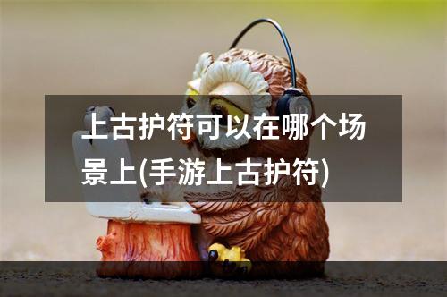 上古护符可以在哪个场景上(手游上古护符)