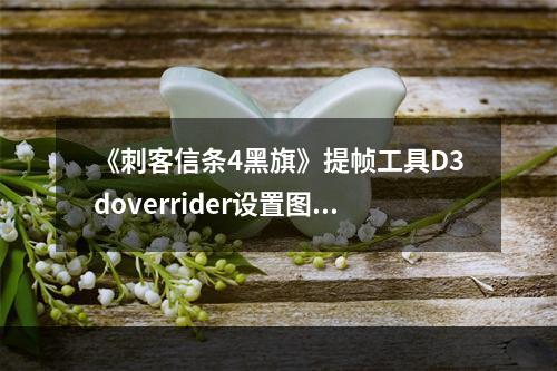 《刺客信条4黑旗》提帧工具D3doverrider设置图文教程，如何轻松达到游戏最高60帧的流畅体验？（提升游戏帧率；流畅游戏体验）