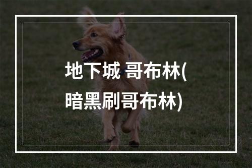 地下城 哥布林(暗黑刷哥布林)