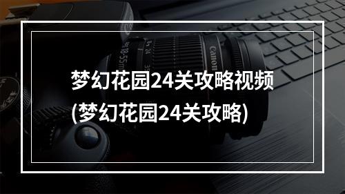 梦幻花园24关攻略视频(梦幻花园24关攻略)