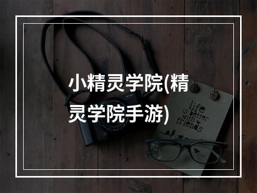 小精灵学院(精灵学院手游)