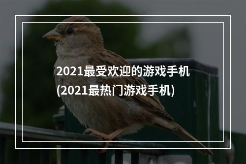 2021最受欢迎的游戏手机(2021最热门游戏手机)