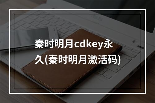 秦时明月cdkey永久(秦时明月激活码)