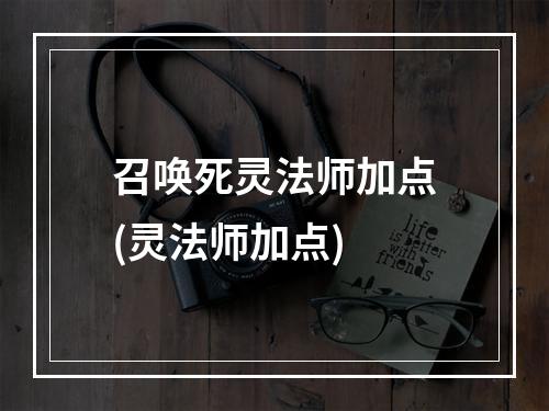 召唤死灵法师加点(灵法师加点)