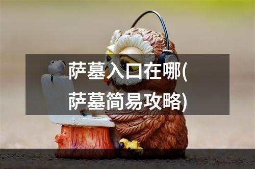 萨墓入口在哪(萨墓简易攻略)