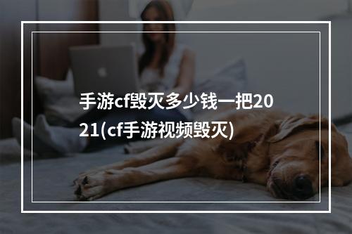 手游cf毁灭多少钱一把2021(cf手游视频毁灭)