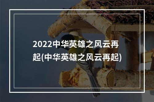 2022中华英雄之风云再起(中华英雄之风云再起)