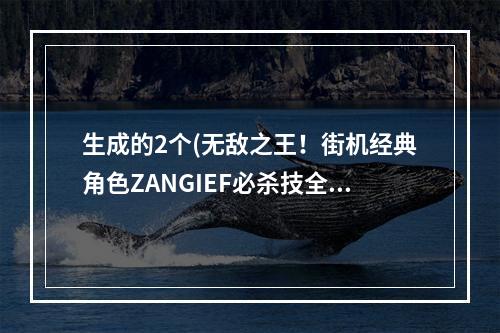 生成的2个(无敌之王！街机经典角色ZANGIEF必杀技全解析！)