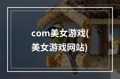 com美女游戏(美女游戏网站)