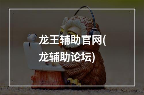 龙王辅助官网(龙辅助论坛)