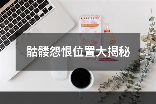 骷髅怨恨位置大揭秘