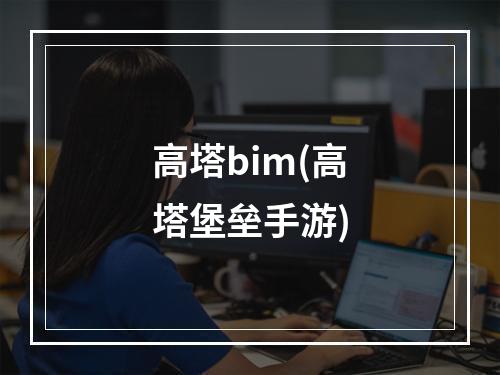 高塔bim(高塔堡垒手游)