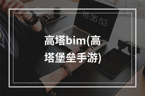 高塔bim(高塔堡垒手游)