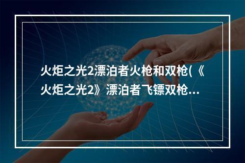 火炬之光2漂泊者火枪和双枪(《火炬之光2》漂泊者飞镖双枪流打法及加点攻略 技能加点)