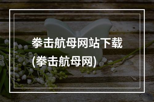 拳击航母网站下载(拳击航母网)