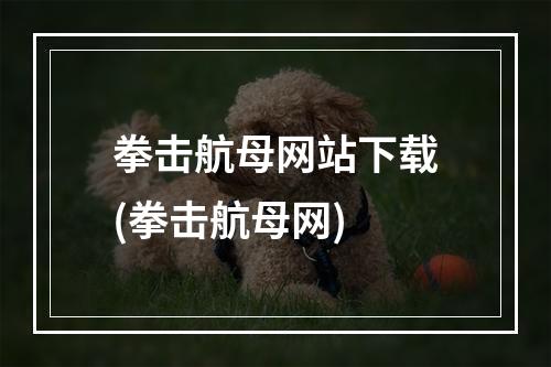 拳击航母网站下载(拳击航母网)