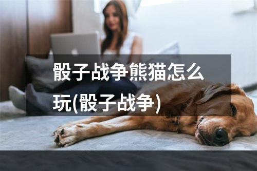 骰子战争熊猫怎么玩(骰子战争)