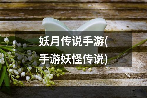 妖月传说手游(手游妖怪传说)