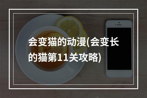 会变猫的动漫(会变长的猫第11关攻略)