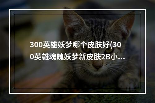 300英雄妖梦哪个皮肤好(300英雄魂魄妖梦新皮肤2B小姐姐什么样子的 300英雄)