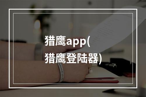 猎鹰app(猎鹰登陆器)