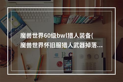 魔兽世界60级bwl猎人装备(魔兽世界怀旧服猎人武器掉落位置 60版本猎人装备获取途径)