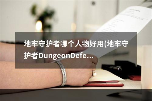 地牢守护者哪个人物好用(地牢守护者DungeonDefenders女猎人分析篇)