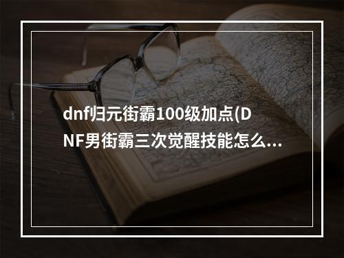 dnf归元街霸100级加点(DNF男街霸三次觉醒技能怎么样 DNF归元街霸打技能介绍)