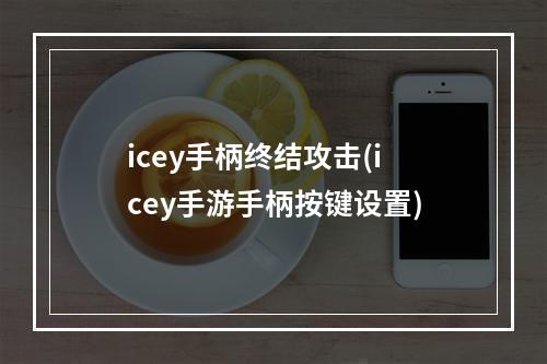 icey手柄终结攻击(icey手游手柄按键设置)