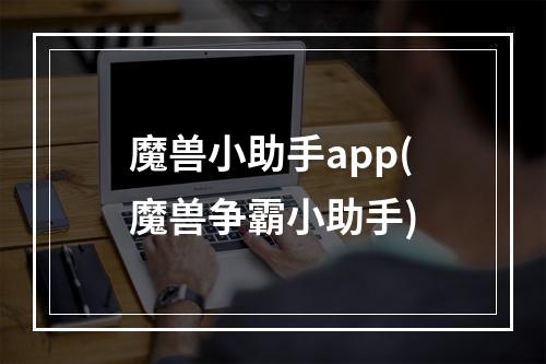 魔兽小助手app(魔兽争霸小助手)