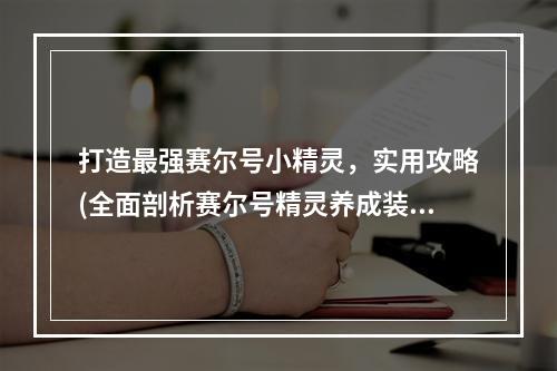 打造最强赛尔号小精灵，实用攻略(全面剖析赛尔号精灵养成装置)