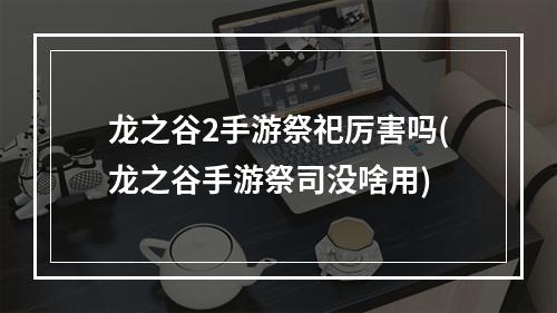 龙之谷2手游祭祀厉害吗(龙之谷手游祭司没啥用)