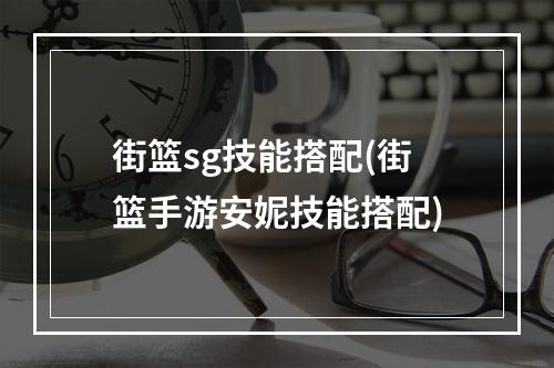 街篮sg技能搭配(街篮手游安妮技能搭配)