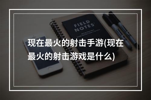 现在最火的射击手游(现在最火的射击游戏是什么)