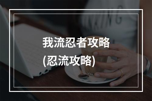 我流忍者攻略(忍流攻略)