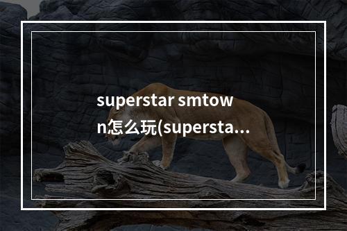 superstar smtown怎么玩(superstar smtown游戏攻略)